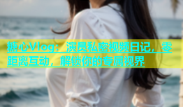 糖心Vlog：演员私密视频日记，零距离互动，解锁你的专属视界