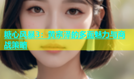 糖心风暴3：黄宗泽的多面魅力与商战策略