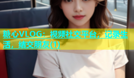糖心VLOG：视频社交平台，记录生活，结交朋友(1)
