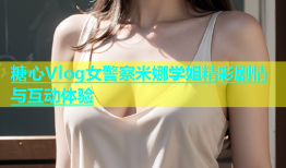 糖心Vlog女警察米娜学姐精彩剧情与互动体验