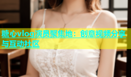 糖心vlog演员聚集地：创意视频分享与互动社区