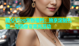 糖心Vlog宠粉福利：独享定制礼物，与偶像零距离互动