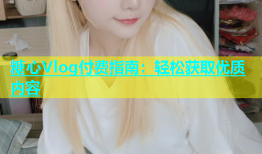 糖心Vlog付费指南：轻松获取优质内容