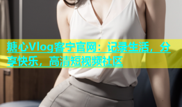 糖心Vlog客宁官网：记录生活，分享快乐，高清短视频社区