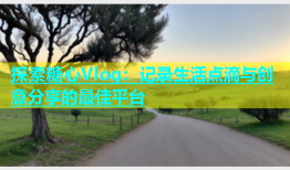探索糖心Vlog：记录生活点滴与创意分享的最佳平台