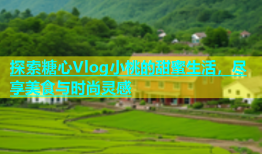 探索糖心Vlog小桃的甜蜜生活，尽享美食与时尚灵感