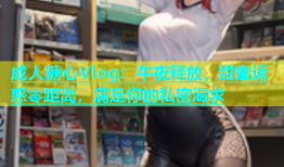 成人糖心Vlog：午夜释放，甜蜜诱惑零距离，满足你的私密渴求