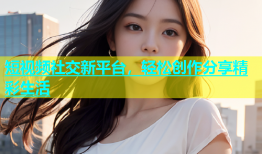 短视频社交新平台，轻松创作分享精彩生活