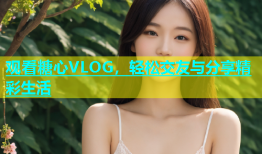 观看糖心VLOG，轻松交友与分享精彩生活