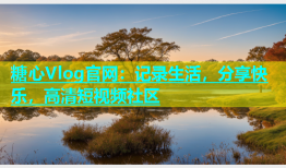 糖心Vlog官网：记录生活，分享快乐，高清短视频社区