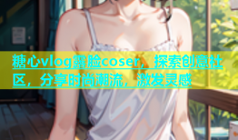 糖心vlog露脸coser，探索创意社区，分享时尚潮流，激发灵感