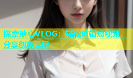 探索糖心VLOG：轻松剪辑短视频，分享创意无限