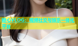 糖心VLOG：视频社交与娱乐一体化平台