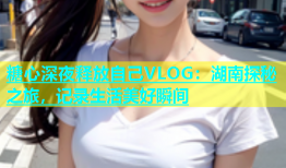 糖心深夜释放自己VLOG：湖南探秘之旅，记录生活美好瞬间