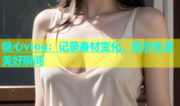 糖心vlog：记录身材变化，展示生活美好瞬间