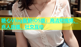 糖心Vlog最新iOS版：高清短视频、真人直播、社交互动