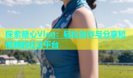 探索糖心Vlog：轻松创作与分享短视频的社交平台