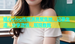 糖心vlog传媒演员聚集地，记录生活，分享激情，展现自我