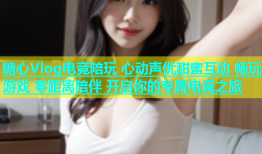 糖心Vlog电竞陪玩 心动声优甜蜜互动 畅玩游戏 零距离陪伴 开启你的专属电竞之旅