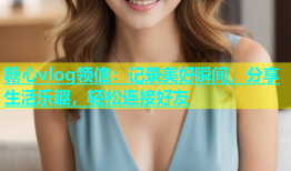 糖心vlog领信：记录美好瞬间，分享生活乐趣，轻松连接好友