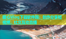 糖心Vlog下载软件园：创作分享短视频，社交互动直播