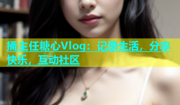 捅主任糖心Vlog：记录生活，分享快乐，互动社区