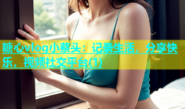 糖心vlog小蔡头：记录生活，分享快乐，视频社交平台(1)