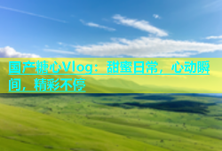 国产糖心Vlog：甜蜜日常，心动瞬间，精彩不停