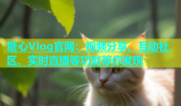 糖心Vlog官网：视频分享、互动社区、实时直播等功能等你发现