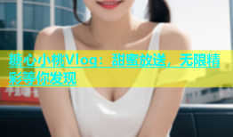 糖心小桃Vlog：甜蜜放送，无限精彩等你发现
