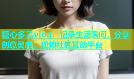 糖心多乙vlog：记录生活瞬间，分享创意灵感，视频社区互动平台