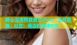 糖心深夜释放自己Vlog：免费直播、社交、高清影视随时看