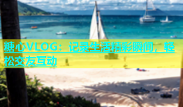 糖心VLOG：记录生活精彩瞬间，轻松交友互动