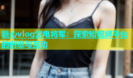 糖心vlog雷电将军：探索短视频平台的创意与互动