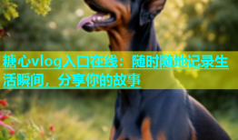 糖心vlog入口在线：随时随地记录生活瞬间，分享你的故事