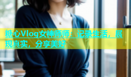 糖心Vlog女神师师：记录生活，展现真实，分享美好