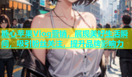 糖心苹果Vlog营销，展现美好生活瞬间，吸引粉丝关注，提升品牌影响力