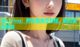 糖心vlog：煎饼蛋美食教程，轻松学做早餐