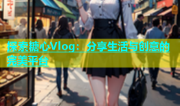 探索糖心Vlog：分享生活与创意的完美平台