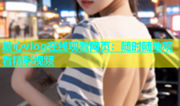 糖心vlog在线观看网页：随时随地观看精彩视频