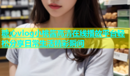 糖心vlog小桃酱高清在线播放平台轻松分享日常生活精彩瞬间