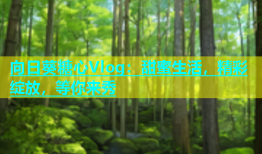 向日葵糖心Vlog：甜蜜生活，精彩绽放，等你来秀