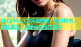 糖心vlog二次元直播间：动漫解说、游戏实况、娱乐互动尽在其中