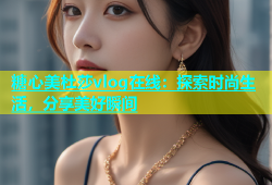 糖心美杜莎vlog在线：探索时尚生活，分享美好瞬间