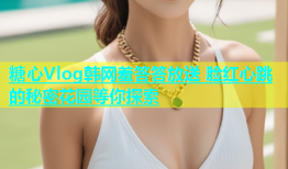 糖心Vlog韩网羞答答放送 脸红心跳的秘密花园等你探索