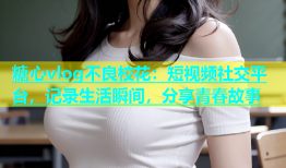糖心vlog不良校花：短视频社交平台，记录生活瞬间，分享青春故事