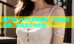 国产糖心Vlog原版合集：解锁私密诱惑，零距离心动体验