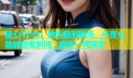 糖心Vlog：独家自制剧场，午夜心跳的甜蜜瞬间，邀你一同探索