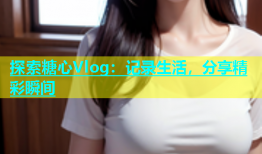 探索糖心Vlog：记录生活，分享精彩瞬间