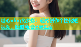 糖心vlog免费版：轻松创作个性化短视频，随时随地记录生活